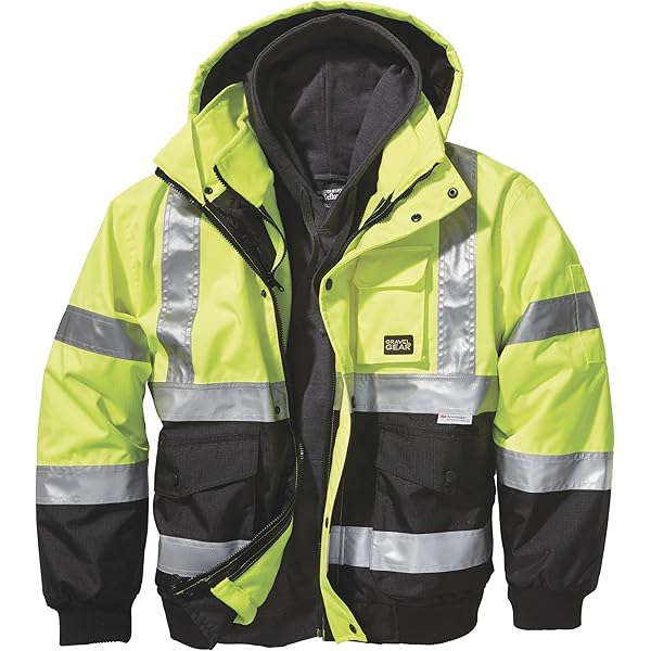 Amazon.com: Gravel Gear HV Men's Class 3 High Visibility 3-in-1